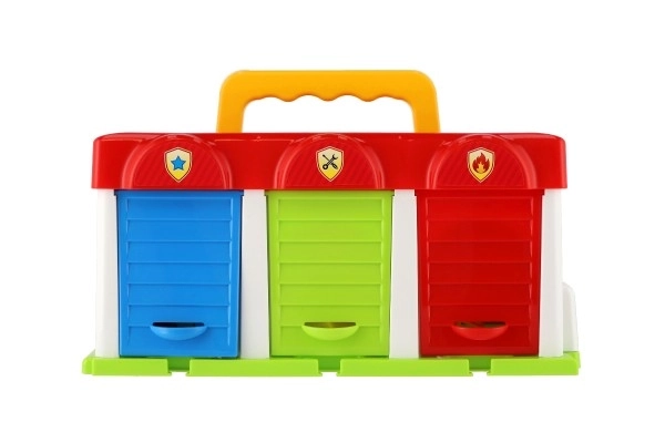 Garáž s autíčky a doplňky Technok Toys