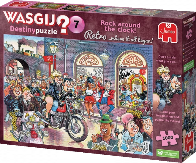 Puzzle WASGIJ Destiny 7: Rock around the Clock! 1000 dílků