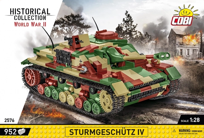 COBI 2576 II WW Sturmgeschutz IV, 1:28, 952 k