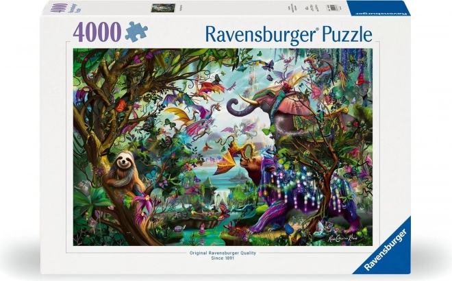 RAVENSBURGER Puzzle Tropičtí draci 4000 dílků