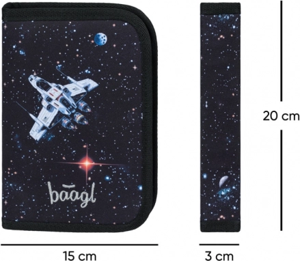 Školní penál Pixel Space