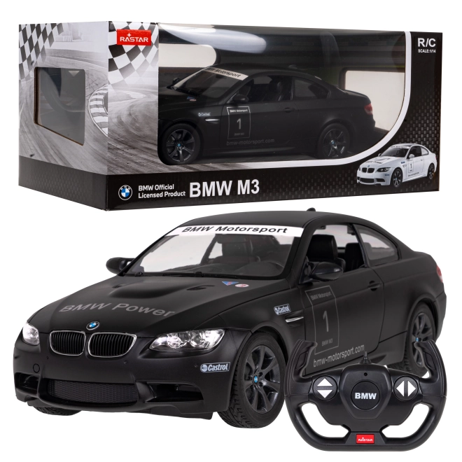 R/C BMW M3 1:14 RASTAR – Černé