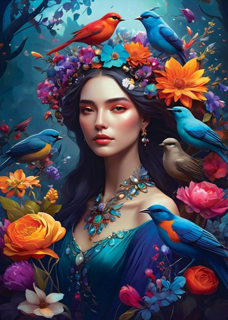 Puzzle Diana 1000 dílků - kolekce Duše přírody