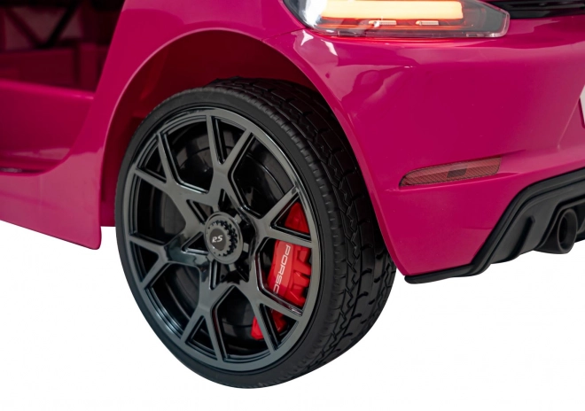 Dětské auto Porsche 718 – Růžové