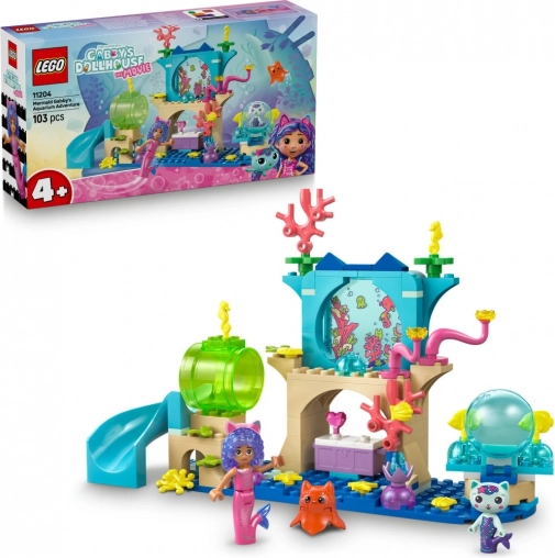 LEGO® Gábinin kouzelný domek 11204 Dobrodružství v akváriu mořské víly Gábi