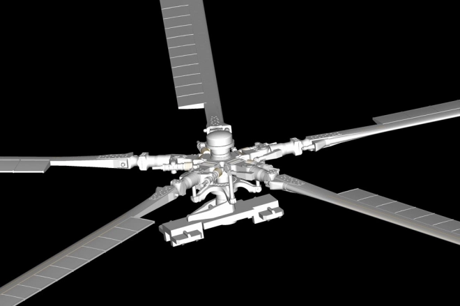 Model vrtulníku Mi-8T Hip-C