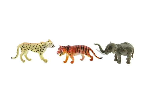 Zvířátka safari ZOO sada 6 ks