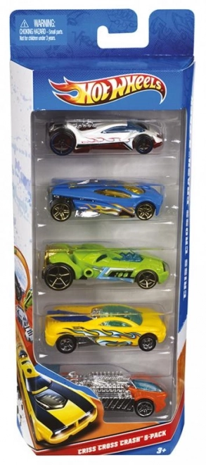 Hot Wheels kolekce pěti angličáků