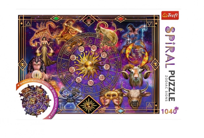 Puzzle spirálové Znamení zvěrokruhu 1040 dílků