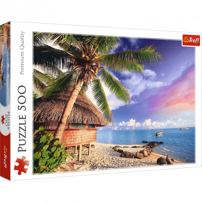 Puzzle 500 dílků Bora-Bora
