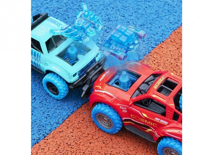 Auto Predator 4x4 kaskadérská jízda – Červená