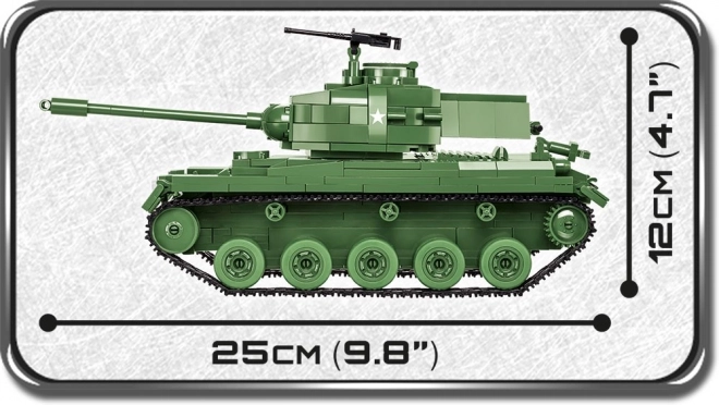 COBI 2239 Vietnam War M41A3 Walker Bulldog, 625 k, 2 F