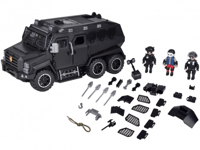 Policejní sada SWAT jednotka speciální + příslušenství