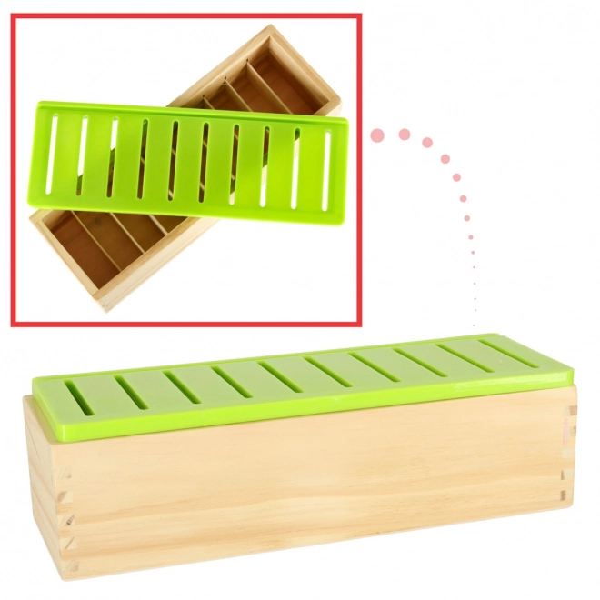 Dřevěná Montessori vzdělávací třídička