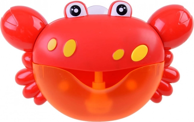 Krab na výrobu bublin do vany – červená