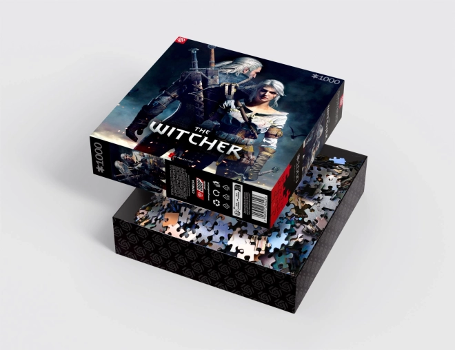Puzzle Zaklínač - Geralt a Ciri 1000 dílků