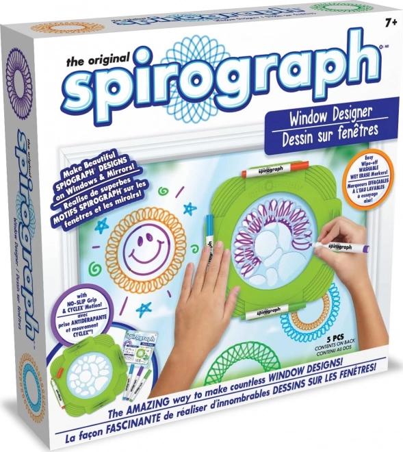Spirograph Výzdoba oken