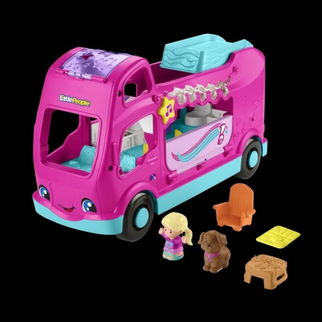 Karavan snů Barbie od Fisher-Price se světly a zvuky