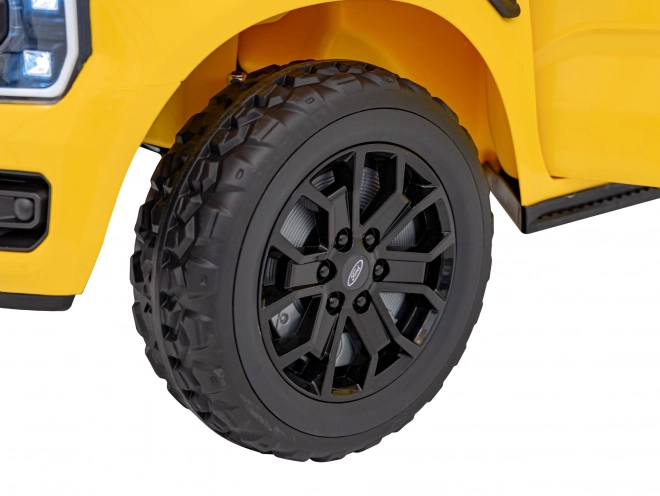 Dětské elektrické auto Ford Ranger Lift Žluté