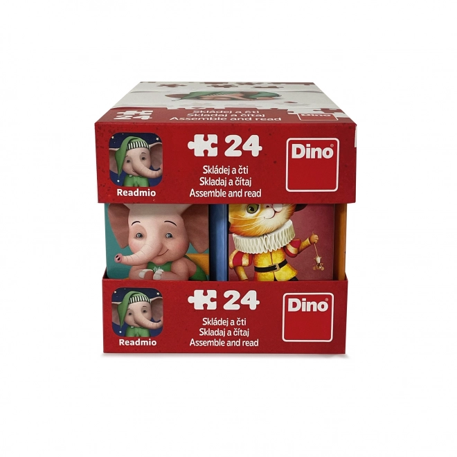 Dino Puzzle Sloník Mio 24 dílků