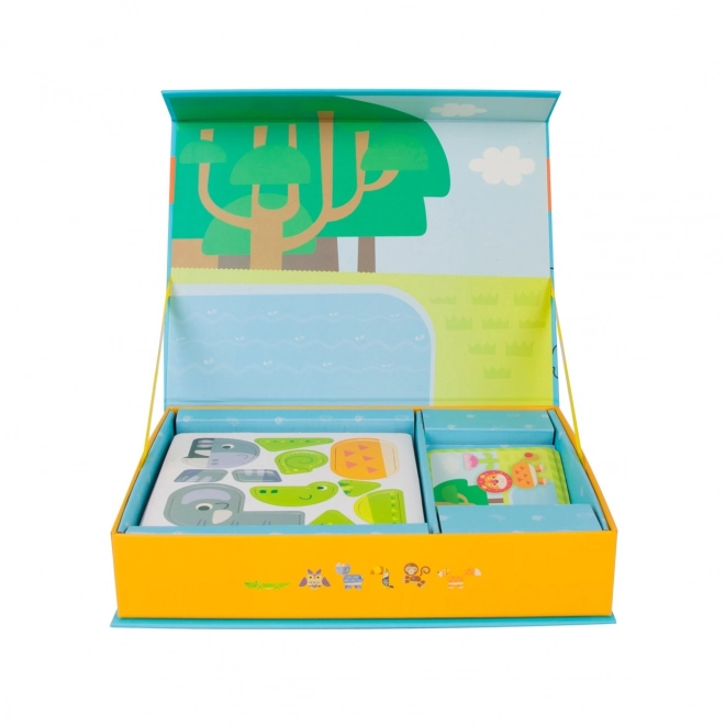 Klasické magnetické zvířecí puzzle