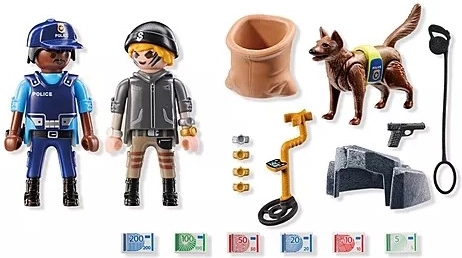 Playmobil Hledání s policejním psem