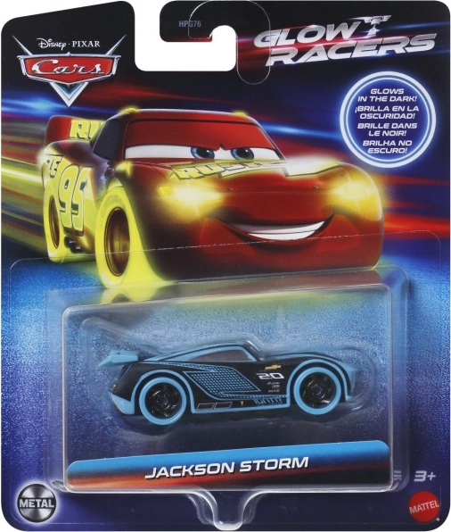 Svítící autodráha Cars Glow Racers