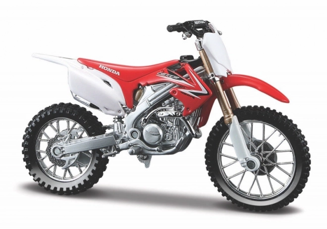 Model motocyklu Honda CRF 450R se stojanem 1/18