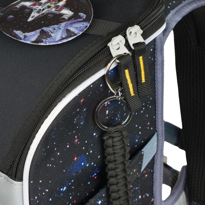 Školní aktovka Baagl Zippy Plus Pixel Space