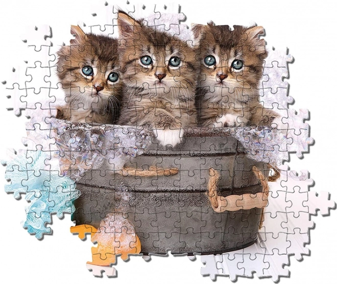 CLEMENTONI Puzzle Roztomilá koťata 180 dílků