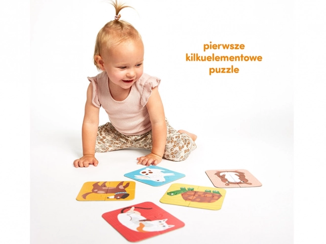 Puzzle pro čtyři - Naši přátelé