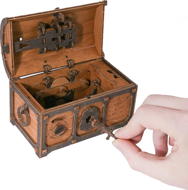 Escape Room Truhla s Pokladem dřevěné 3D puzzle