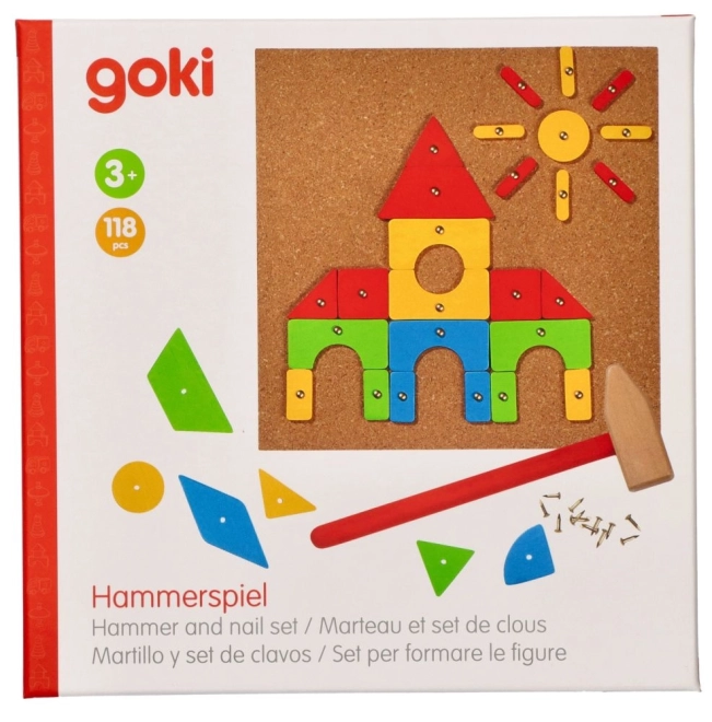 GOKI přibitý veselý domeček