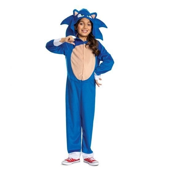 Kostým Sonic pro děti 4-6 let
