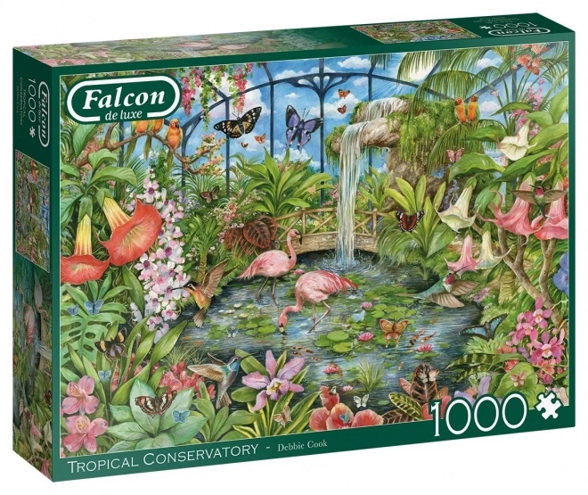 Puzzle tropický skleník 1000 dílků