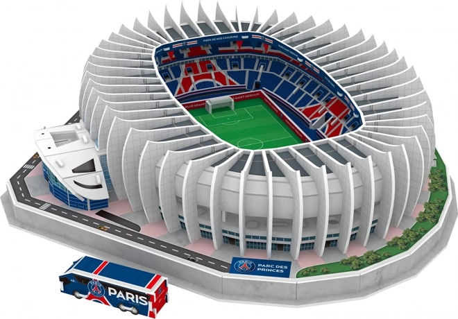 3D PUZZLE STADIUM 3D puzzle Stadion Parc Des Princes Paris Saint-Germain 111 dílků