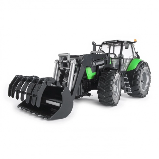 Bruder traktor Deutz Agrotron X720 s čelním nakladačem