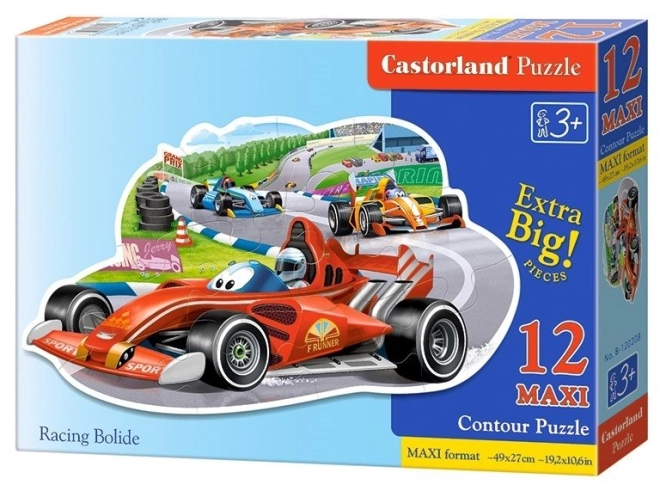 Dětské puzzle Maxi závodní bolid
