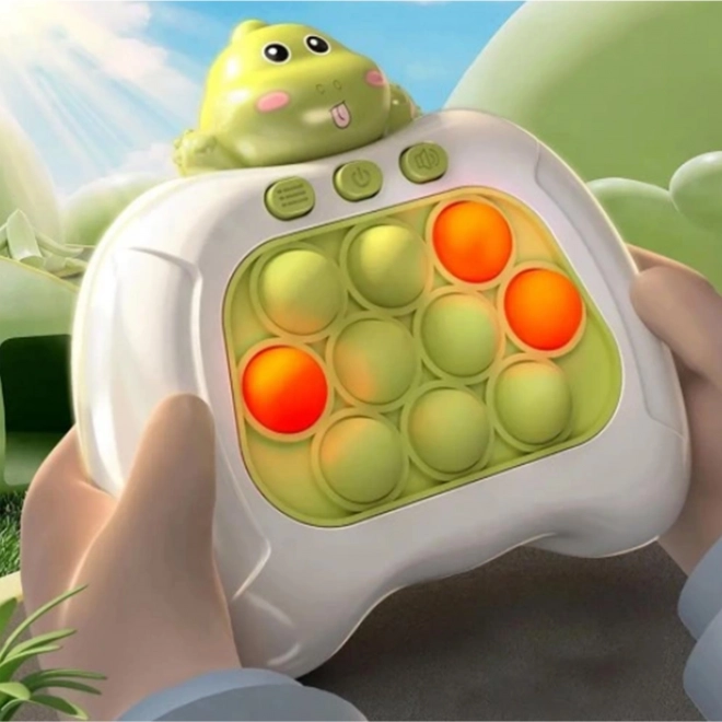 Woopie antistresová hra POP IT Dinosaurus zelený