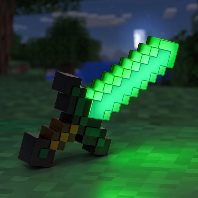 Světlo Diamond Sword Minecraft