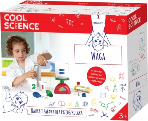 Cool Science vzdělávací sada s vahou pro děti