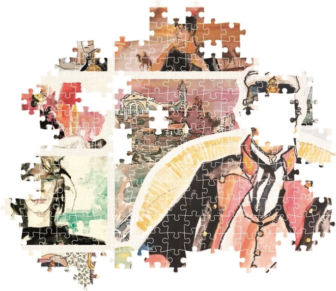 Puzzle 1000 dílků Corto Maltese: Daleká cesta