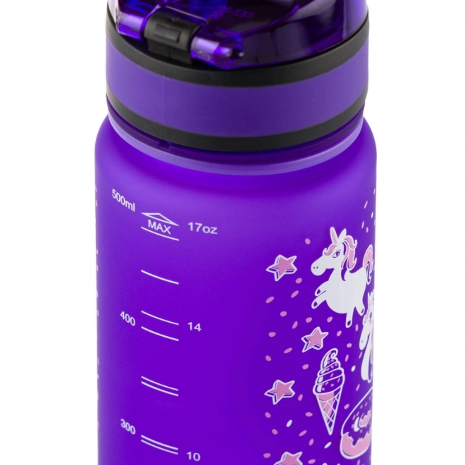 BAAGL Dětská láhev na pití s motivem jednorožce, 500 ml