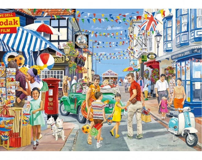 GIBSONS Puzzle Kéž bys tu byl 4x500 dílků