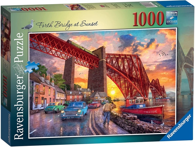 Puzzle 1000 ks Most při východu slunce