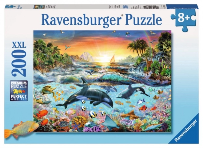 RAVENSBURGER Puzzle Velrybí zátoka XXL 200 dílků