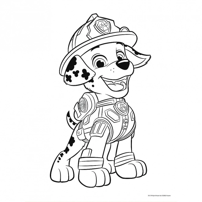 TREFL Oboustranné puzzle Tlapková patrola: Sky a Rubble BABY MAXI 2x10 dílků