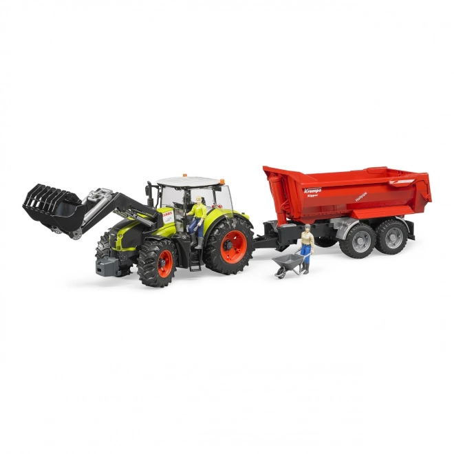 Bruder Traktor CLAAS Axion 950 s čelním nakladačem