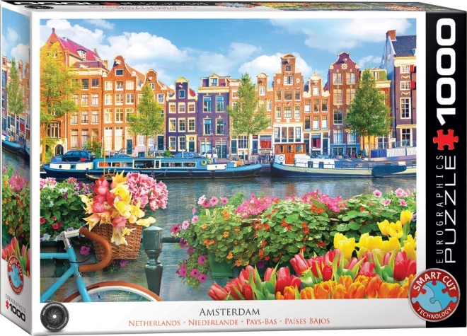Puzzle Amsterdam 1000 dílků Eurographics