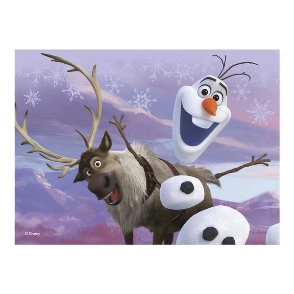 FROZEN II 12 Dřevěné kostky